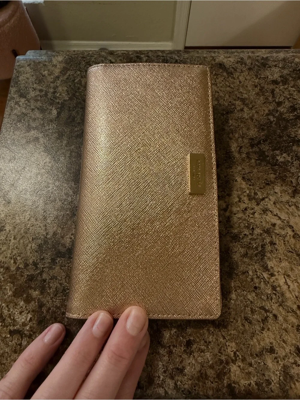 Kate Spade Slim Wallet/Card Holder-Rose Gold